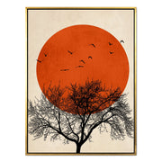 Thistle Axis Bird Canvas Wall Art — gallery image 35