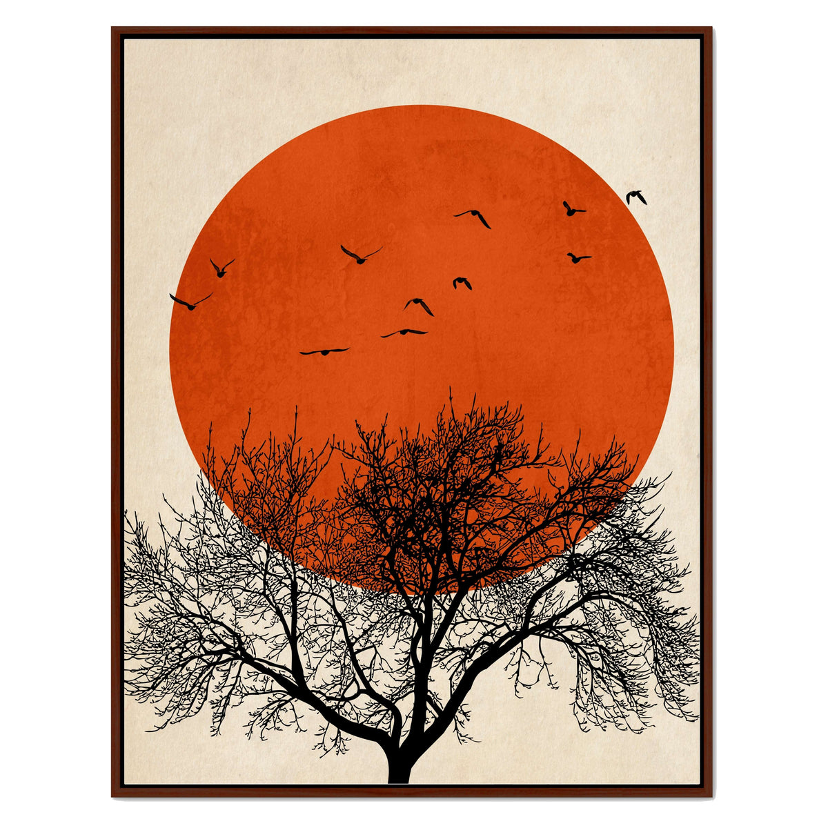 Thistle Axis Bird Canvas Wall Art — gallery image 21
