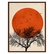 Thistle Axis Bird Canvas Wall Art — gallery image 24
