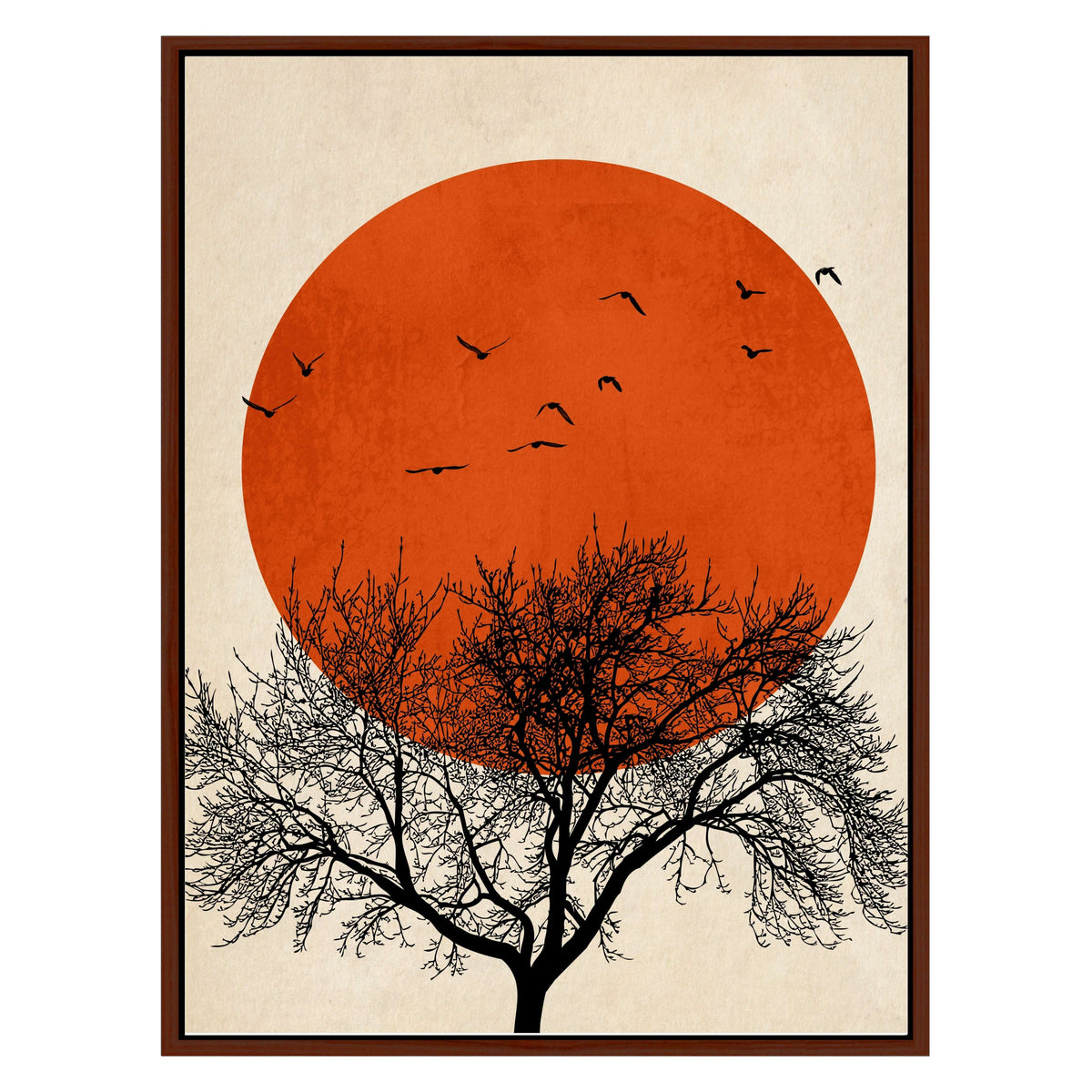 Thistle Axis Bird Canvas Wall Art — gallery image 24