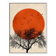 Thistle Axis Bird Canvas Wall Art — gallery image 53