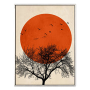 Thistle Axis Bird Canvas Wall Art — gallery image 47