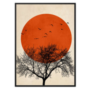 Thistle Axis Bird Canvas Wall Art — gallery image 29