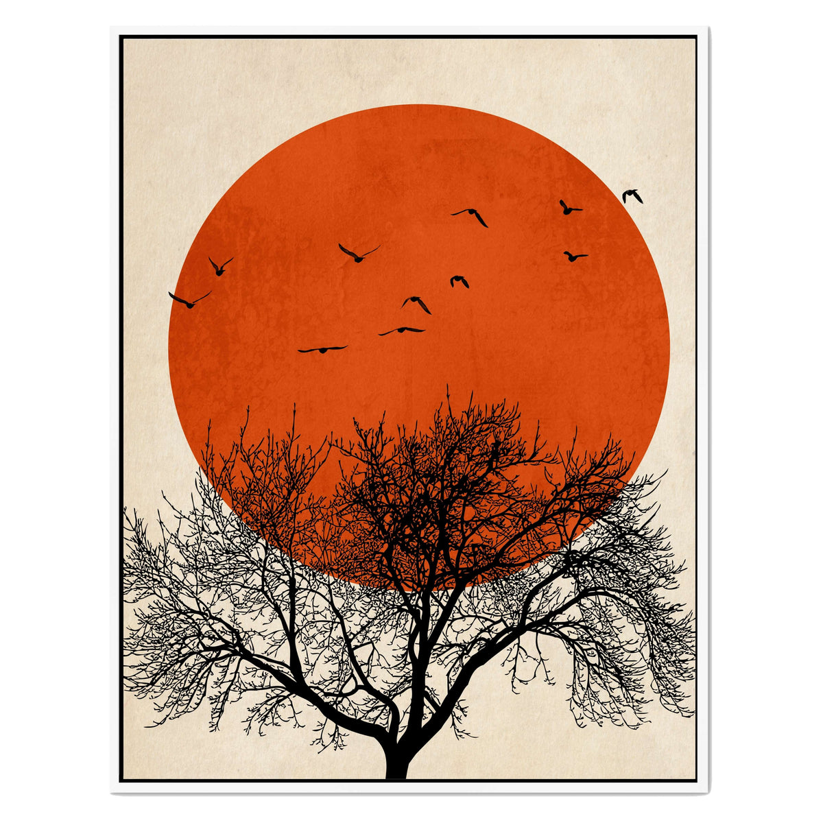Thistle Axis Bird Canvas Wall Art — gallery image 48