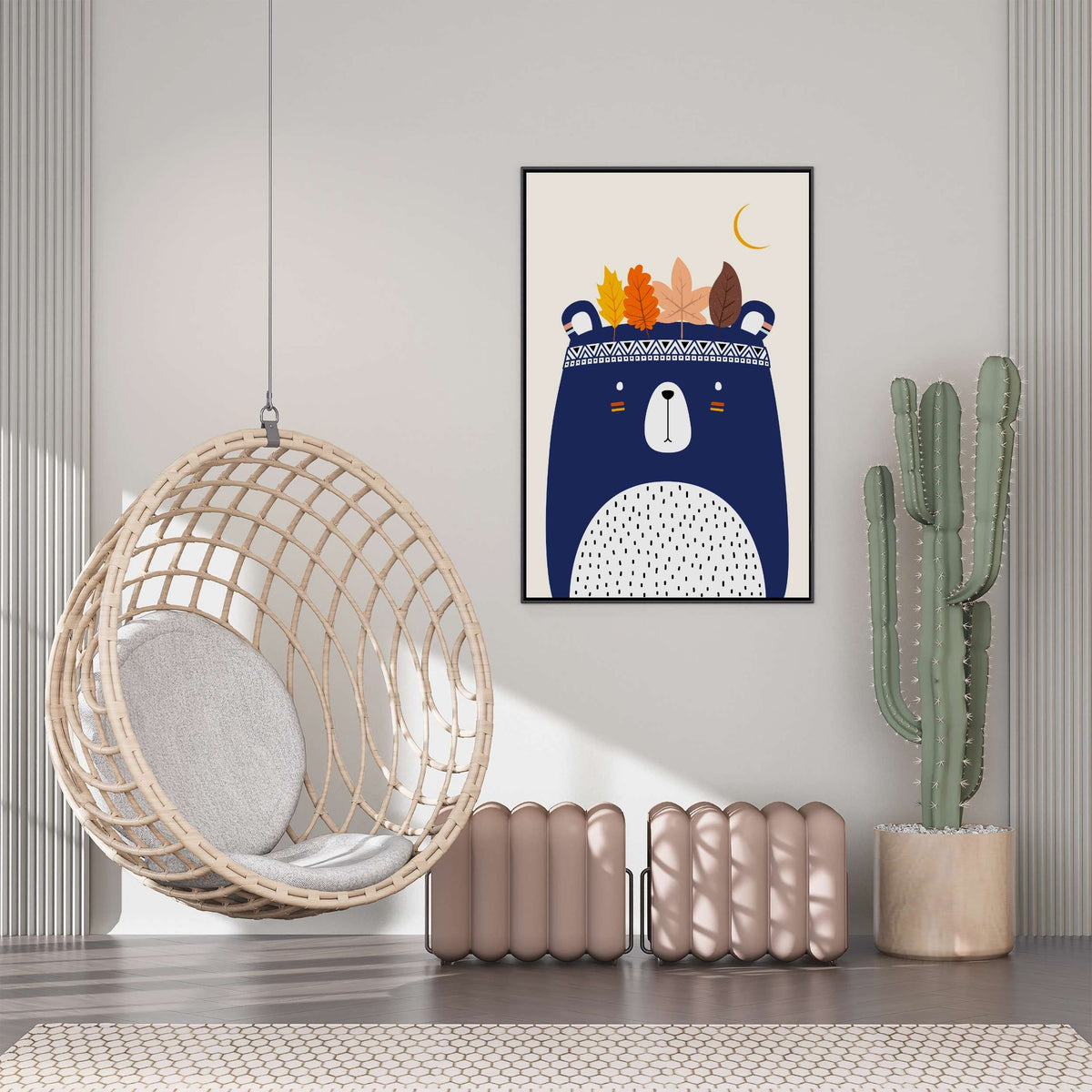 Haddon Axis Botanical Canvas Wall Art — gallery image 5