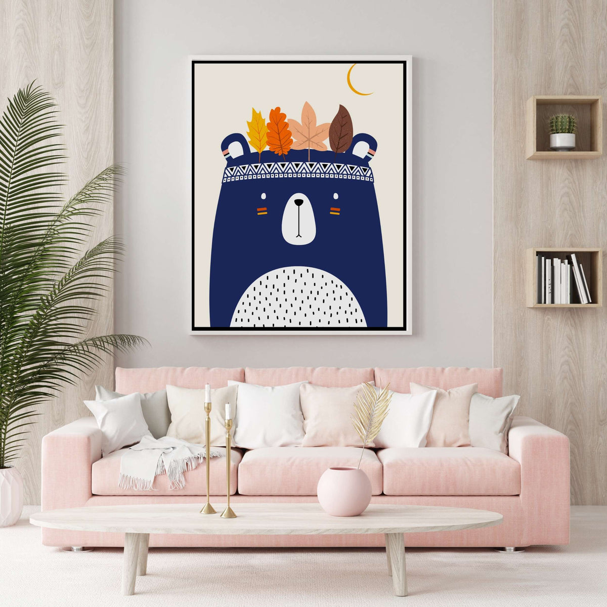 Haddon Axis Botanical Canvas Wall Art — gallery image 2