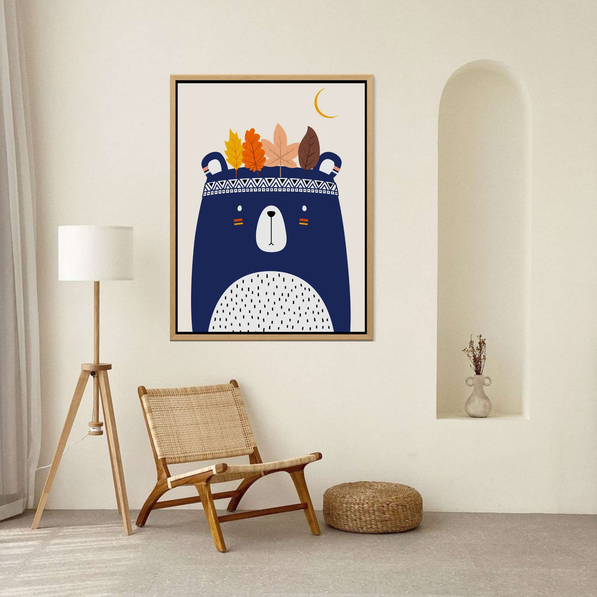 Haddon Axis Botanical Canvas Wall Art — gallery image 6