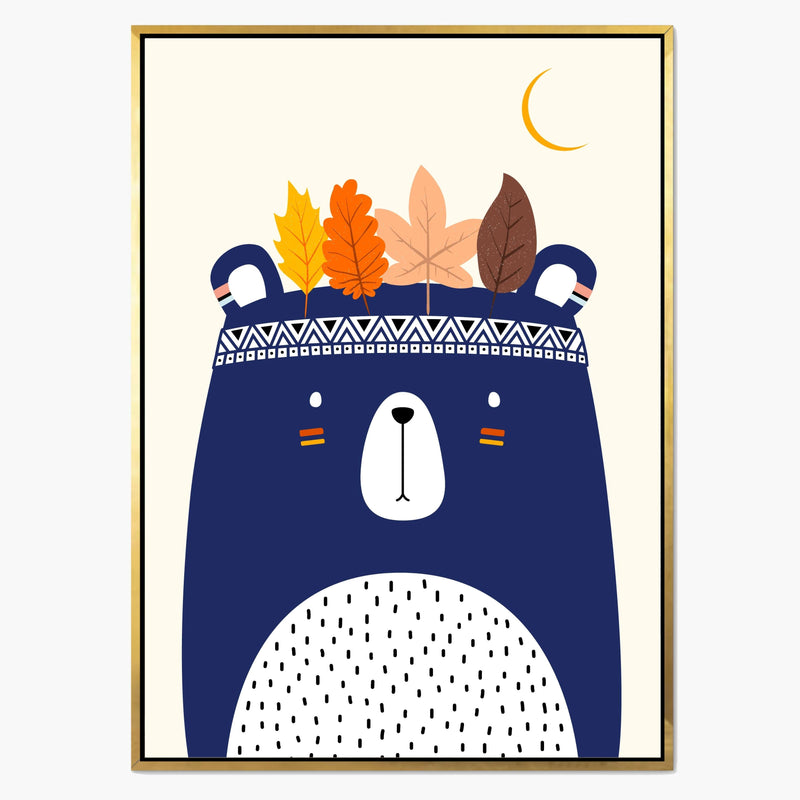 Haddon Axis Botanical Canvas Wall Art — gallery image 1