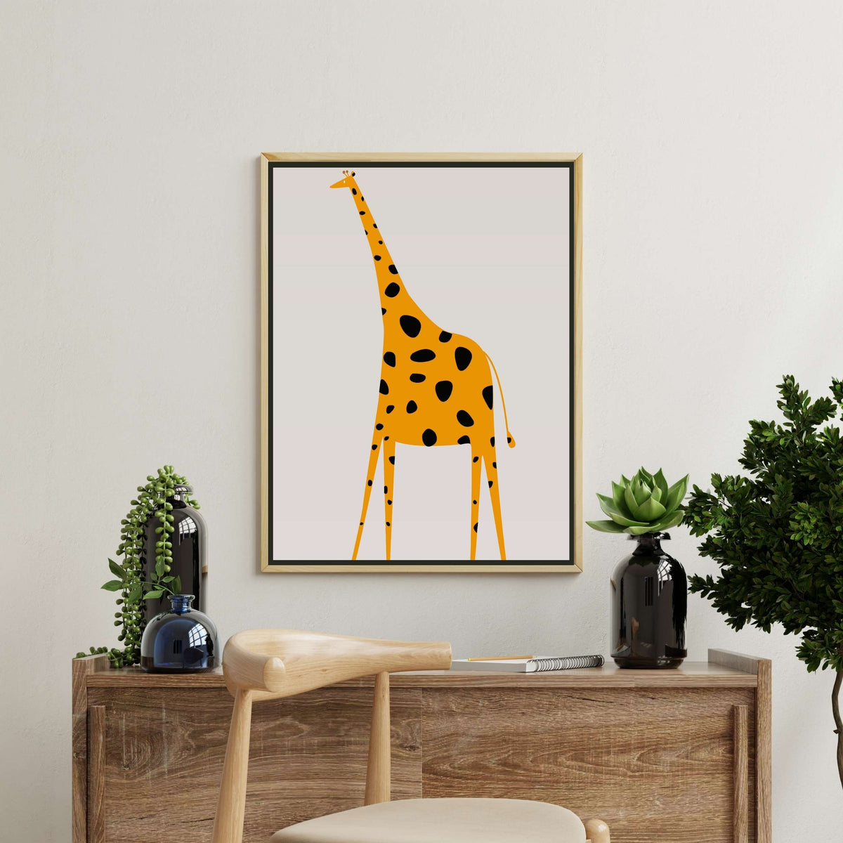 Briarwood Axis Giraffe Canvas Wall Art — gallery image 6