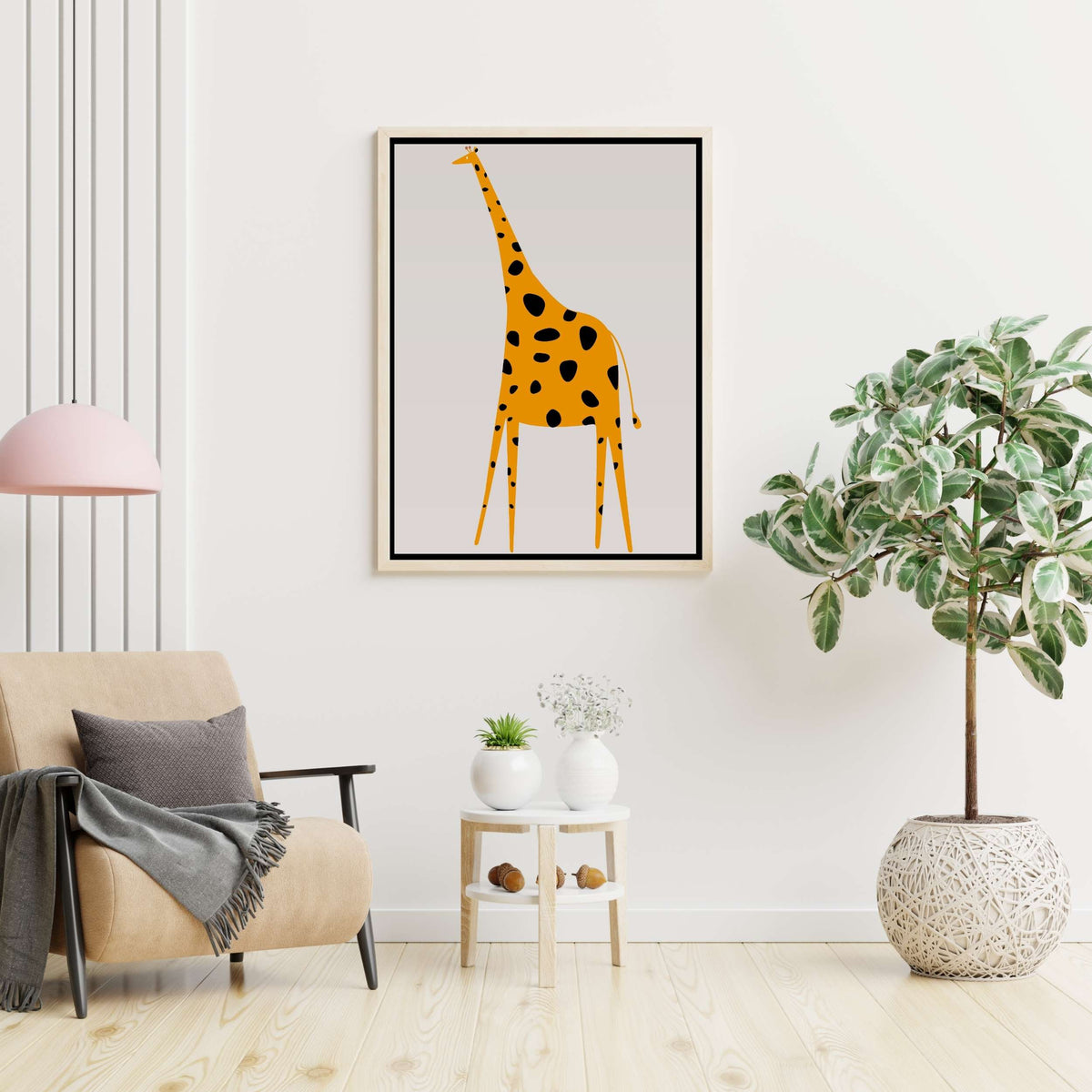 Briarwood Axis Giraffe Canvas Wall Art — gallery image 7