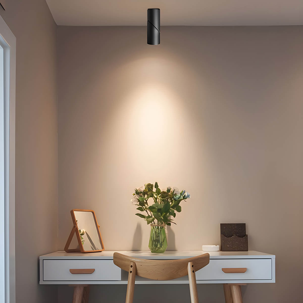 Thornfield Loop Aluminum Ceiling Light — gallery image 6