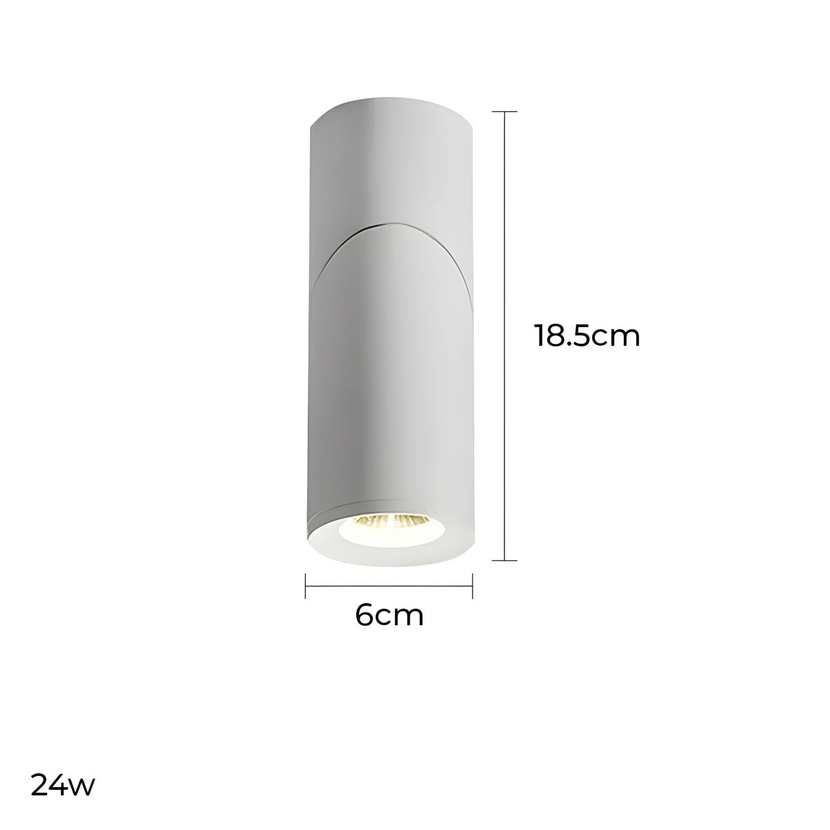 Thornfield Loop Aluminum Ceiling Light — gallery image 24