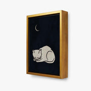Elmwood Loop Cat Canvas Wall Art — gallery image 12