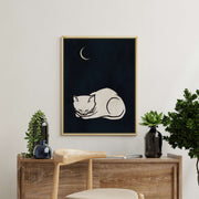 Elmwood Loop Cat Canvas Wall Art — gallery image 7