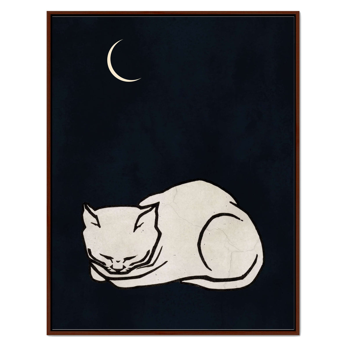 Elmwood Loop Cat Canvas Wall Art — gallery image 23