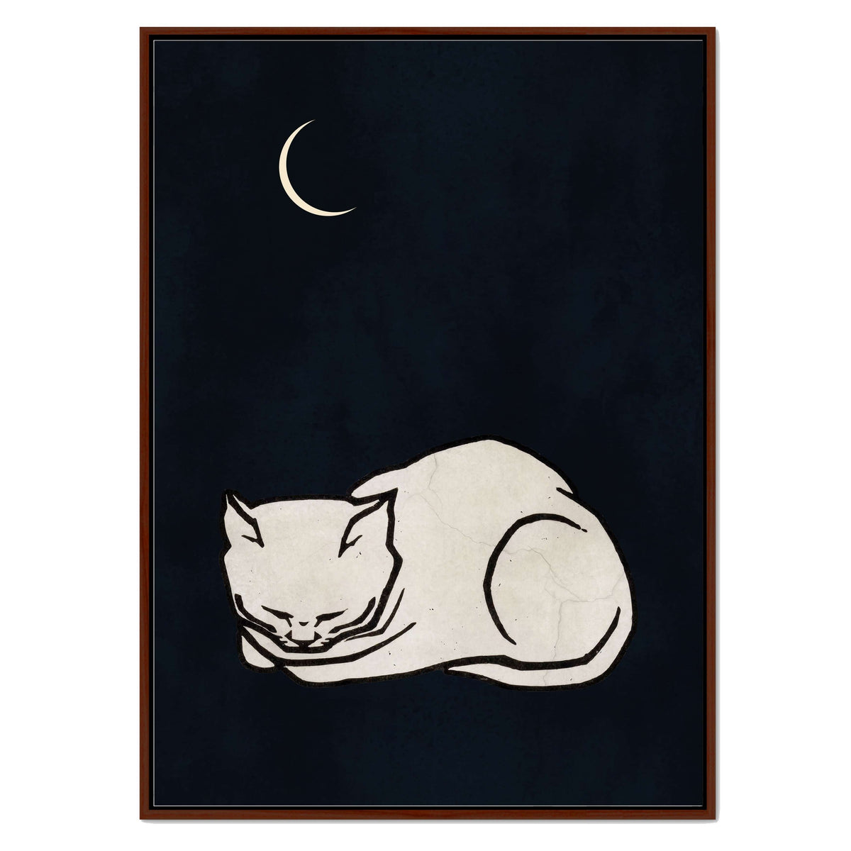 Elmwood Loop Cat Canvas Wall Art — gallery image 24