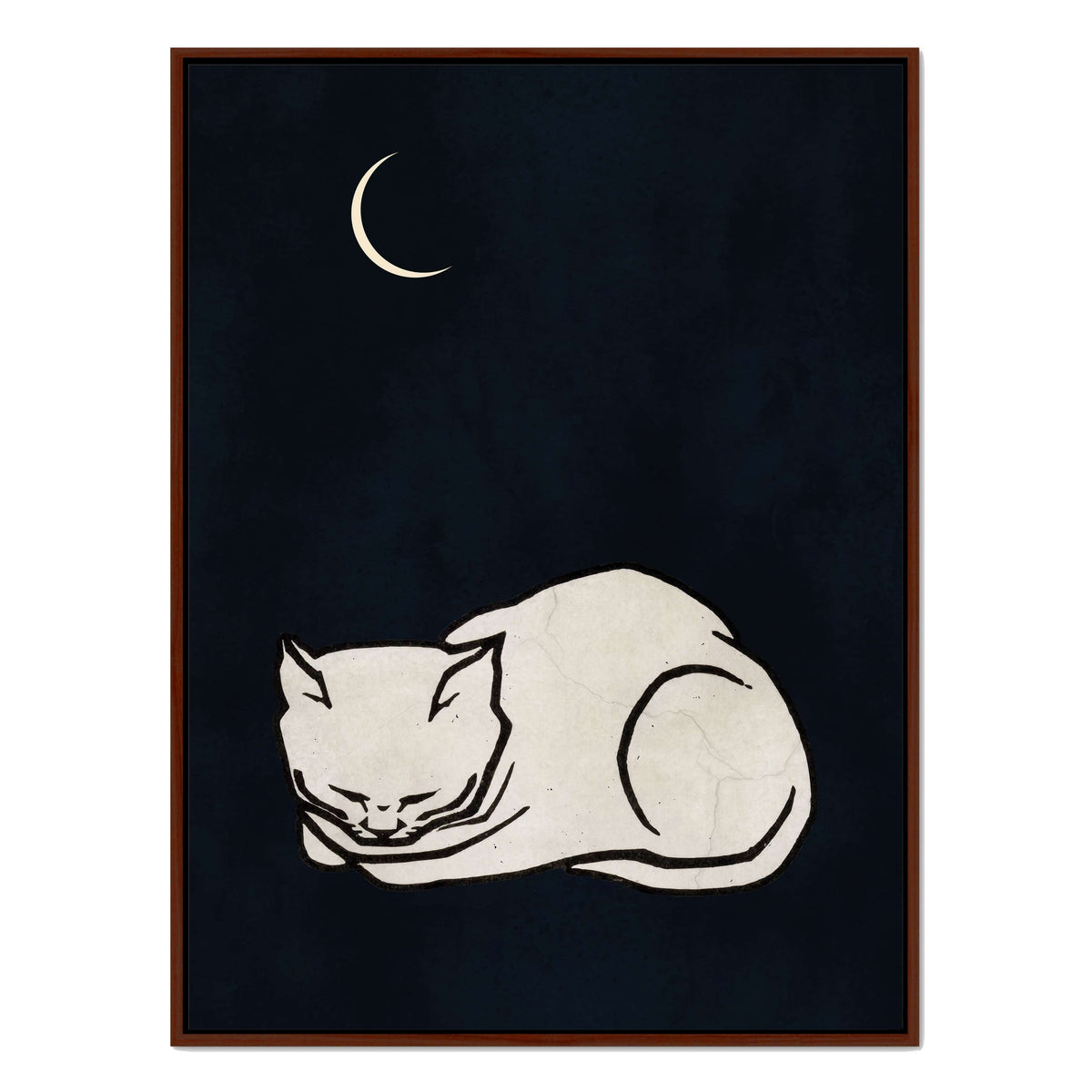 Elmwood Loop Cat Canvas Wall Art — gallery image 28