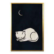 Elmwood Loop Cat Canvas Wall Art — gallery image 31