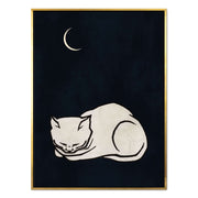 Elmwood Loop Cat Canvas Wall Art — gallery image 33