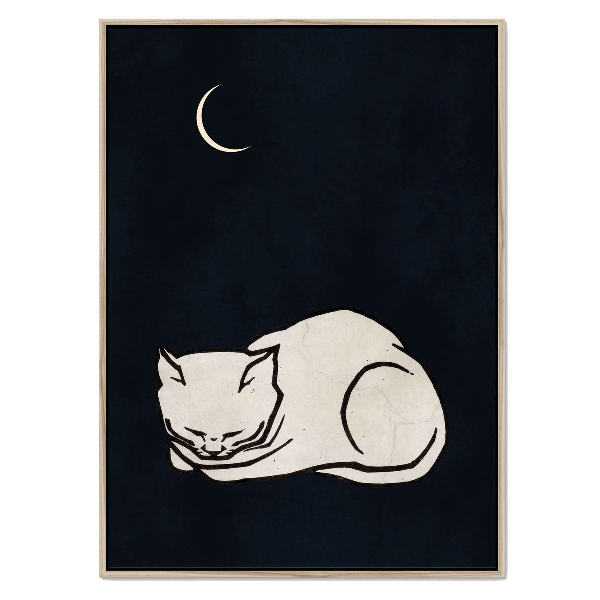 Elmwood Loop Cat Canvas Wall Art — gallery image 48