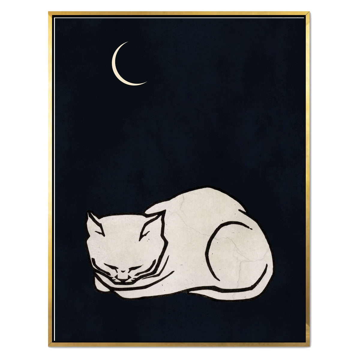 Elmwood Loop Cat Canvas Wall Art — gallery image 46