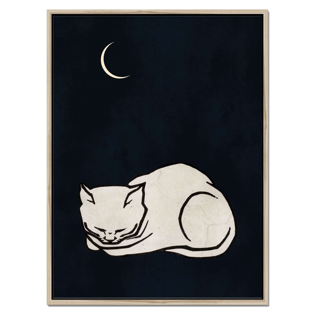 Elmwood Loop Cat Canvas Wall Art — gallery image 36
