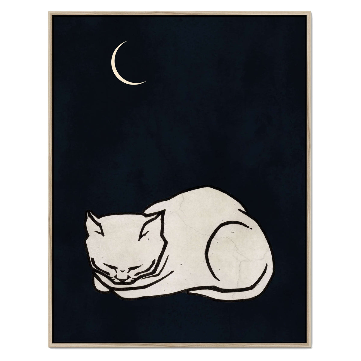 Elmwood Loop Cat Canvas Wall Art — gallery image 47