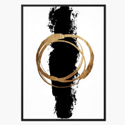Waverley Axis Geometric Canvas Wall Art — gallery image 1