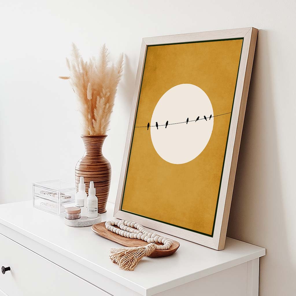 Asterwood Axis Bird Canvas Wall Art — gallery image 4