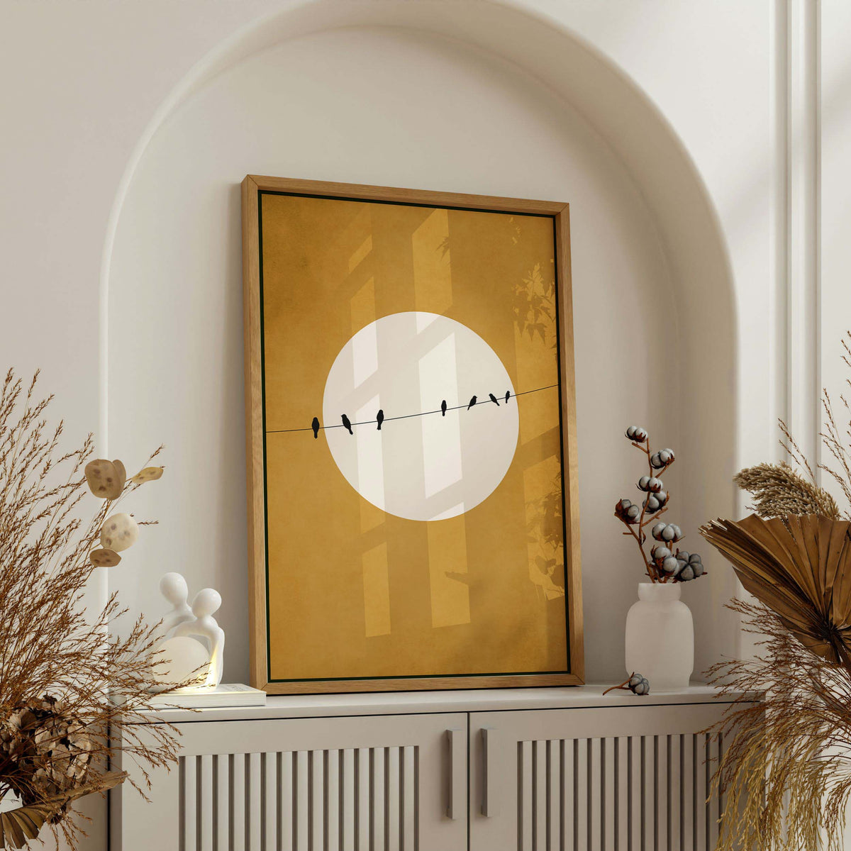 Asterwood Axis Bird Canvas Wall Art — gallery image 5