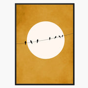 Asterwood Axis Bird Canvas Wall Art — gallery image 1