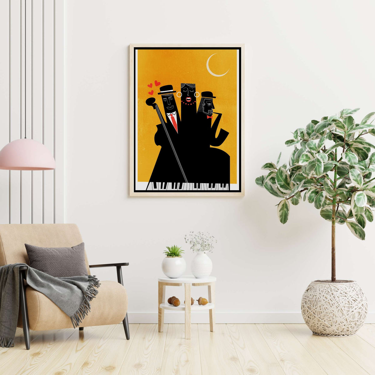 Thornfield Axis Moon Canvas Wall Art — gallery image 6