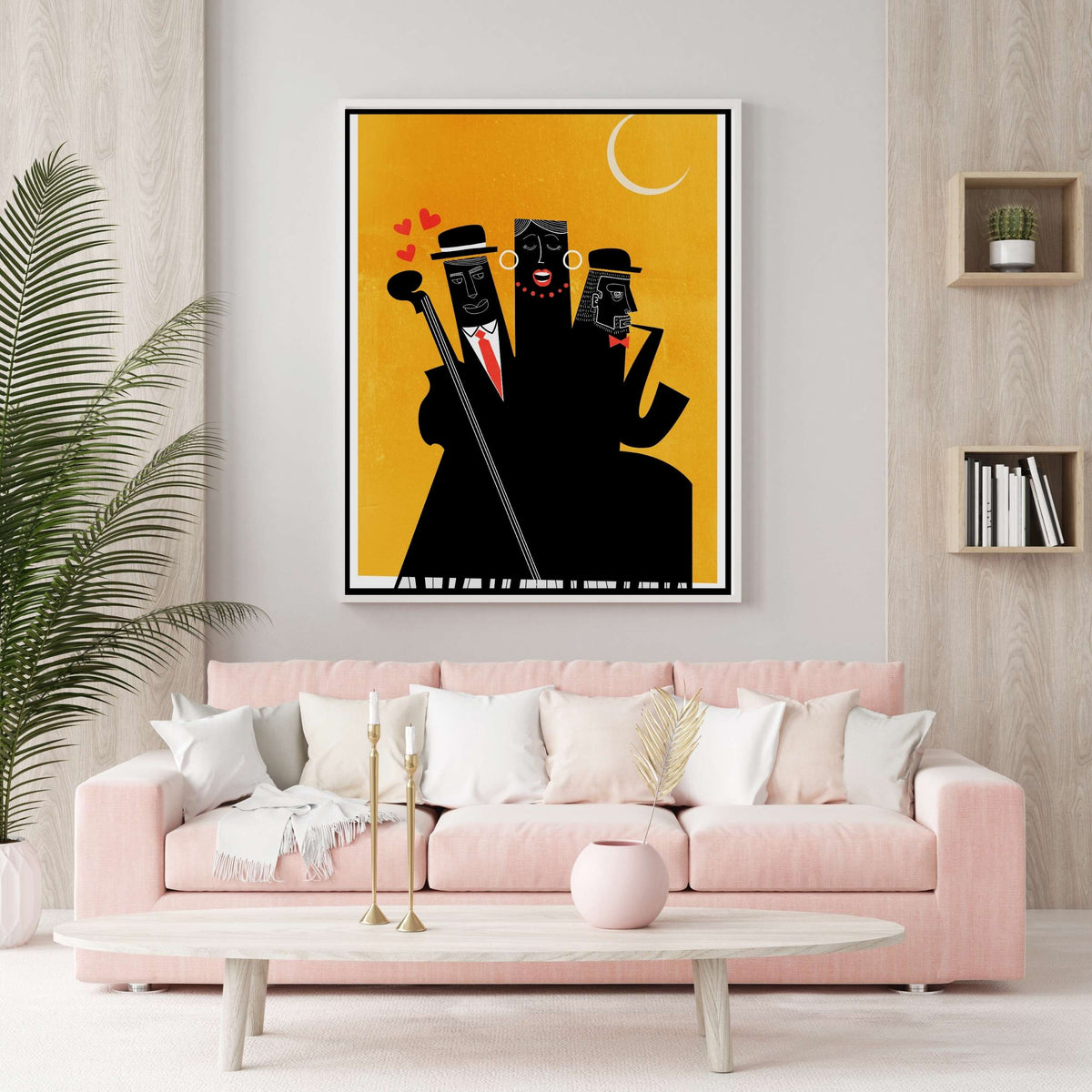 Thornfield Axis Moon Canvas Wall Art — gallery image 4