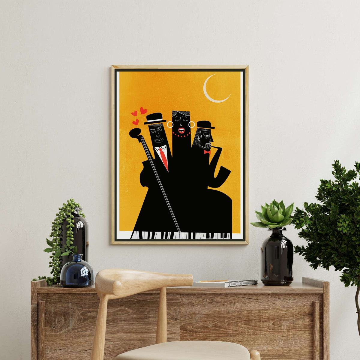 Thornfield Axis Moon Canvas Wall Art — gallery image 7