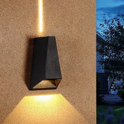 Laurelwood Loop Glass Lantern Wall Sconce — gallery image 9