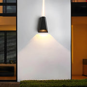 Laurelwood Loop Glass Lantern Wall Sconce — gallery image 10