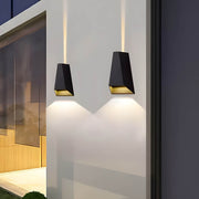 Laurelwood Loop Glass Lantern Wall Sconce — gallery image 11