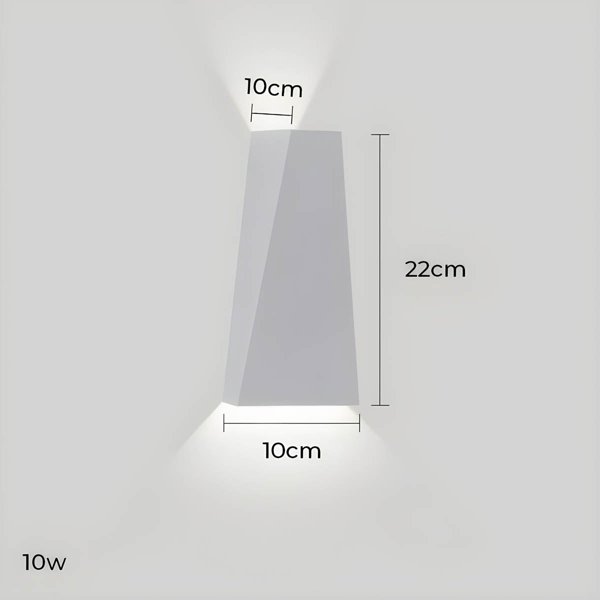 Laurelwood Loop Glass Lantern Wall Sconce — gallery image 18