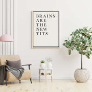 Elmwood Axis Typography Canvas Wall Art — gallery image 6