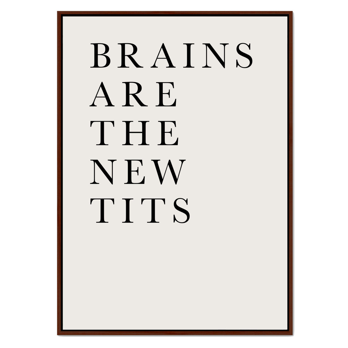 Elmwood Axis Typography Canvas Wall Art — gallery image 32