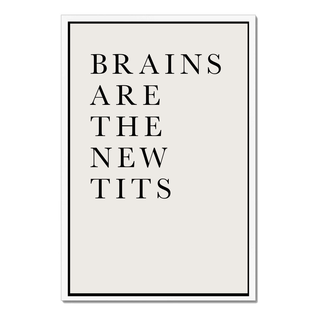 Elmwood Axis Typography Canvas Wall Art — gallery image 51