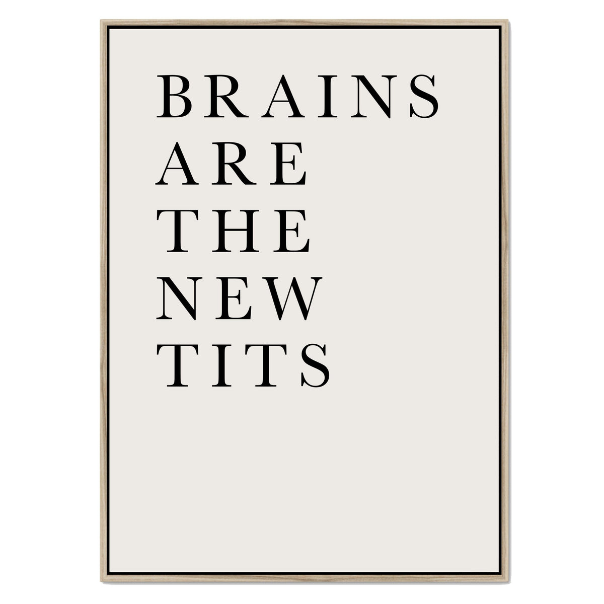 Elmwood Axis Typography Canvas Wall Art — gallery image 42