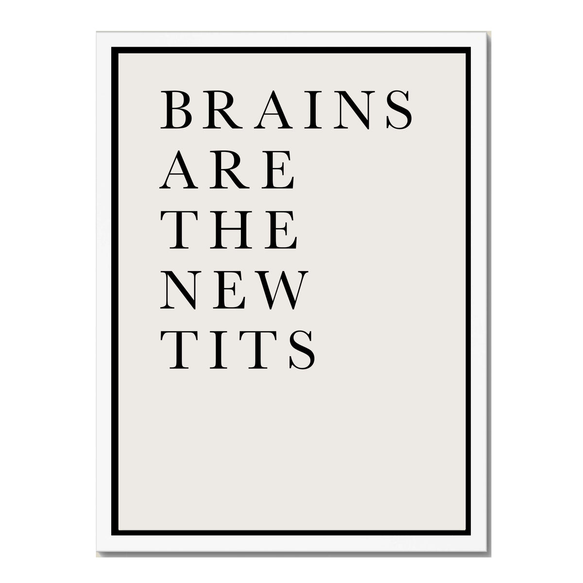 Elmwood Axis Typography Canvas Wall Art — gallery image 50