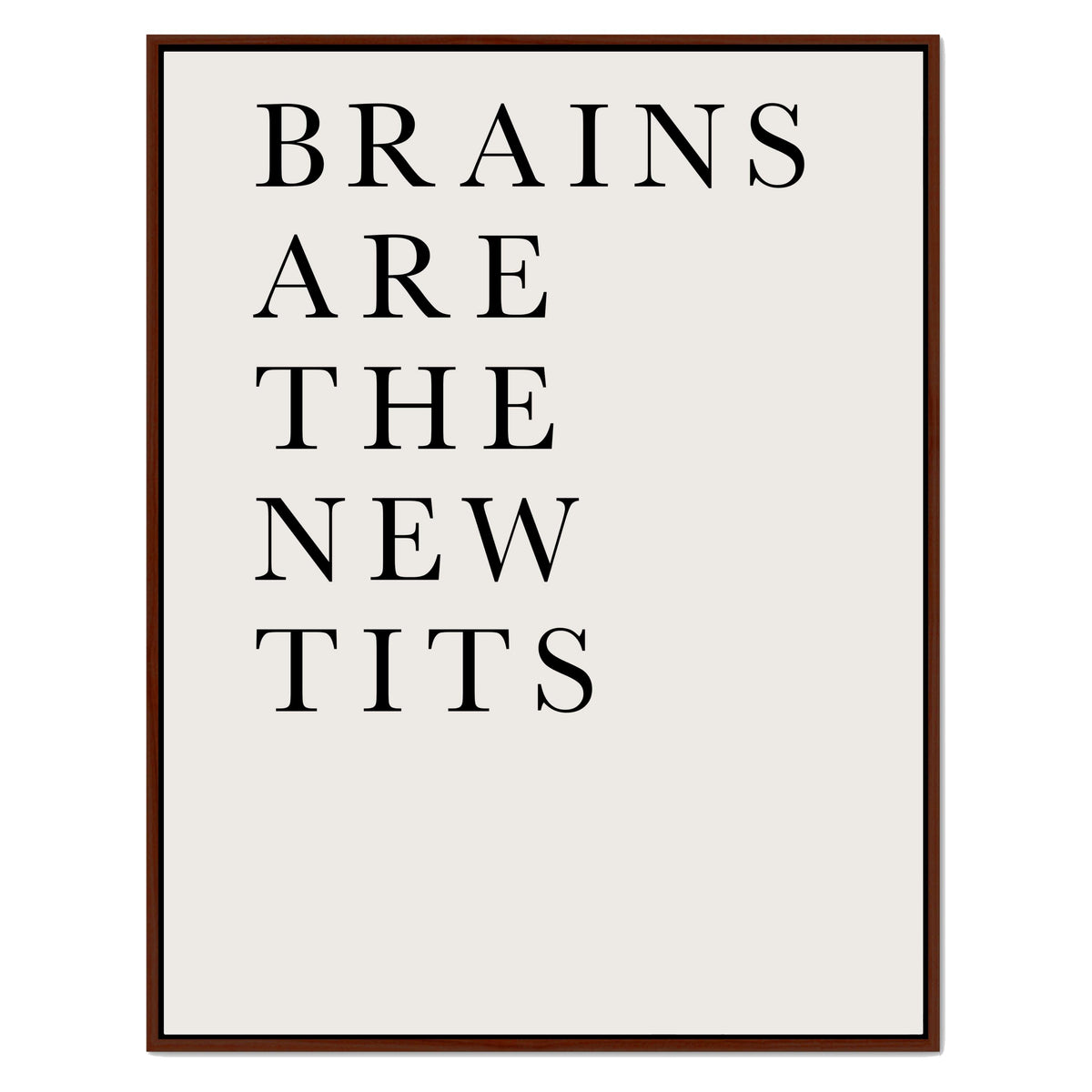 Elmwood Axis Typography Canvas Wall Art — gallery image 31