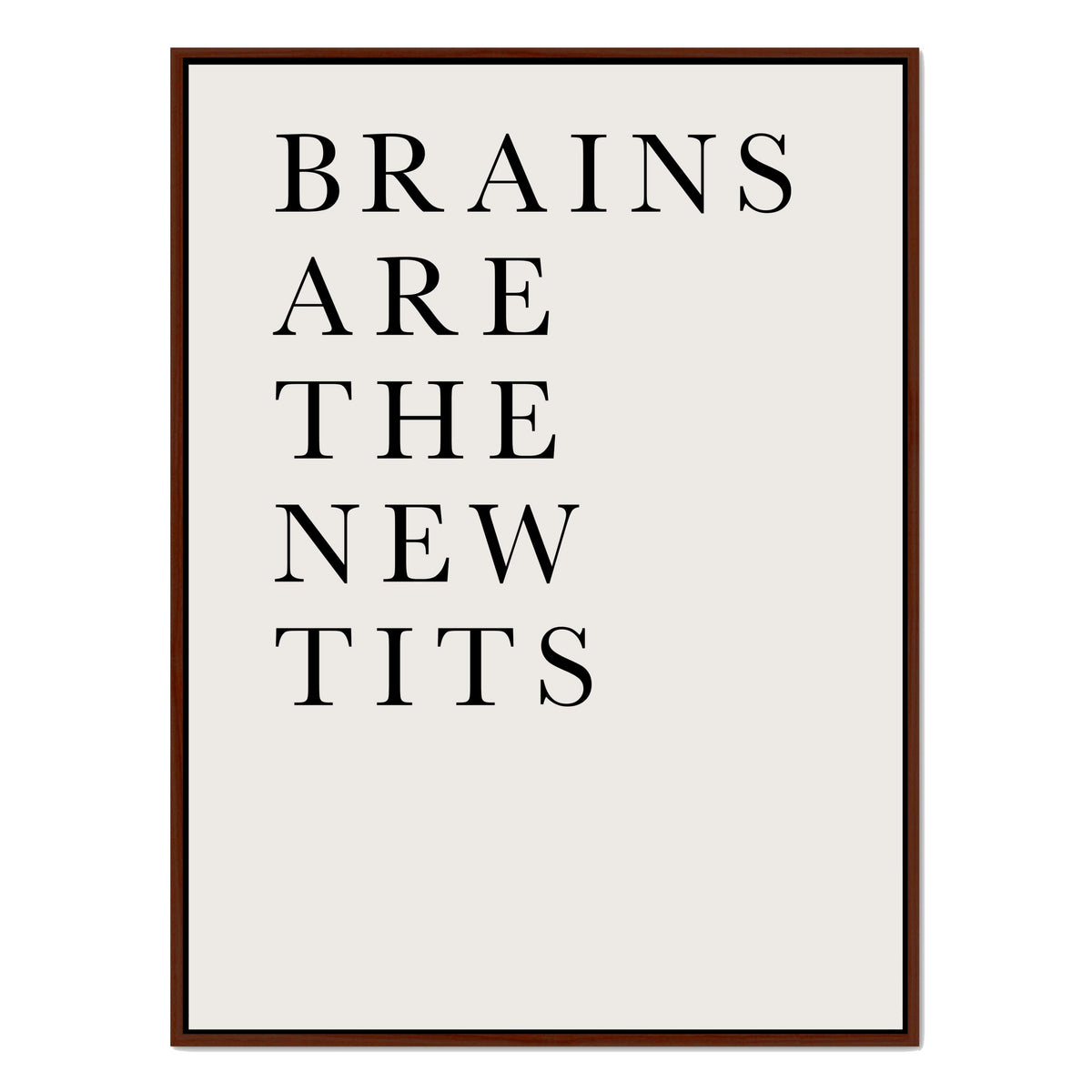 Elmwood Axis Typography Canvas Wall Art — gallery image 25