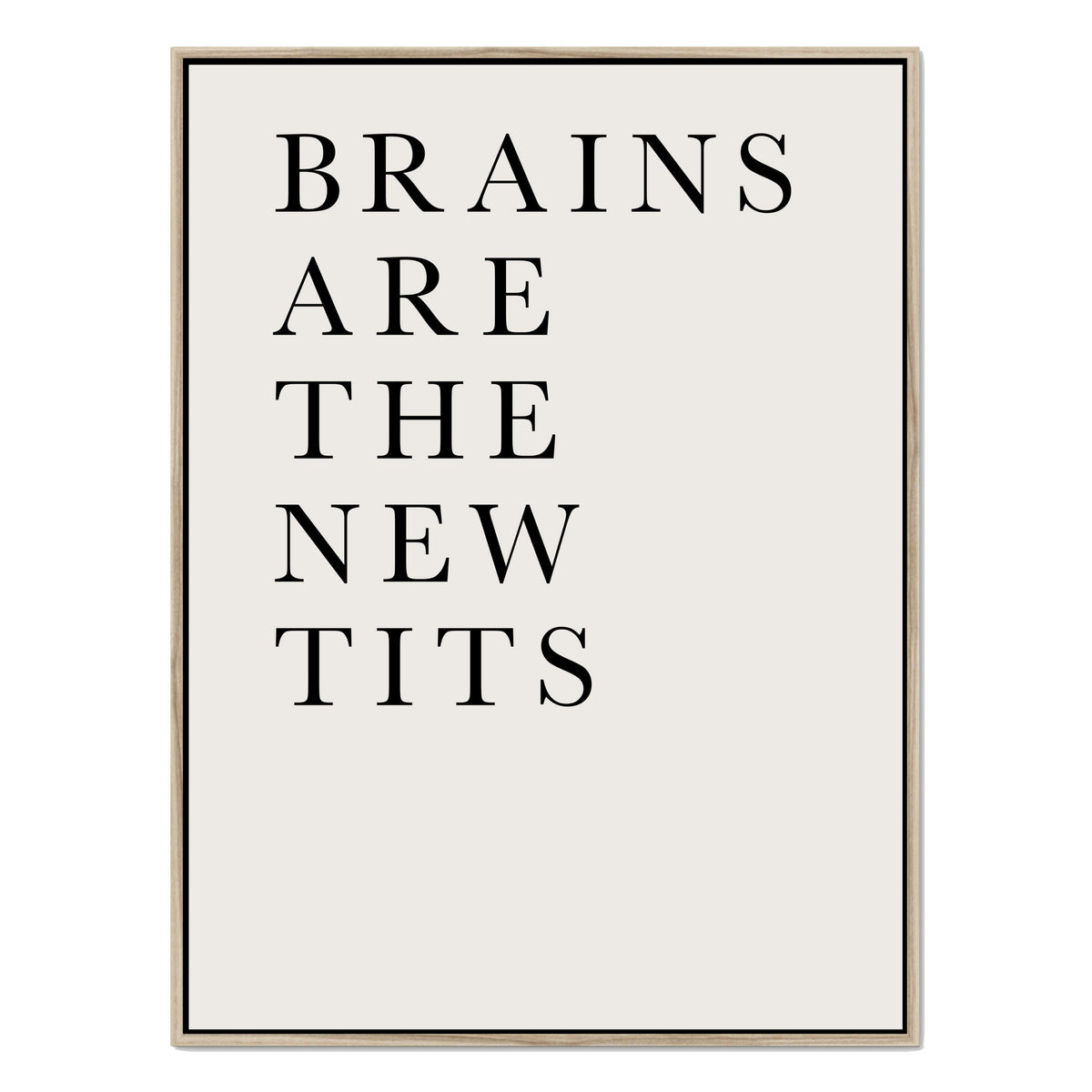 Elmwood Axis Typography Canvas Wall Art — gallery image 26