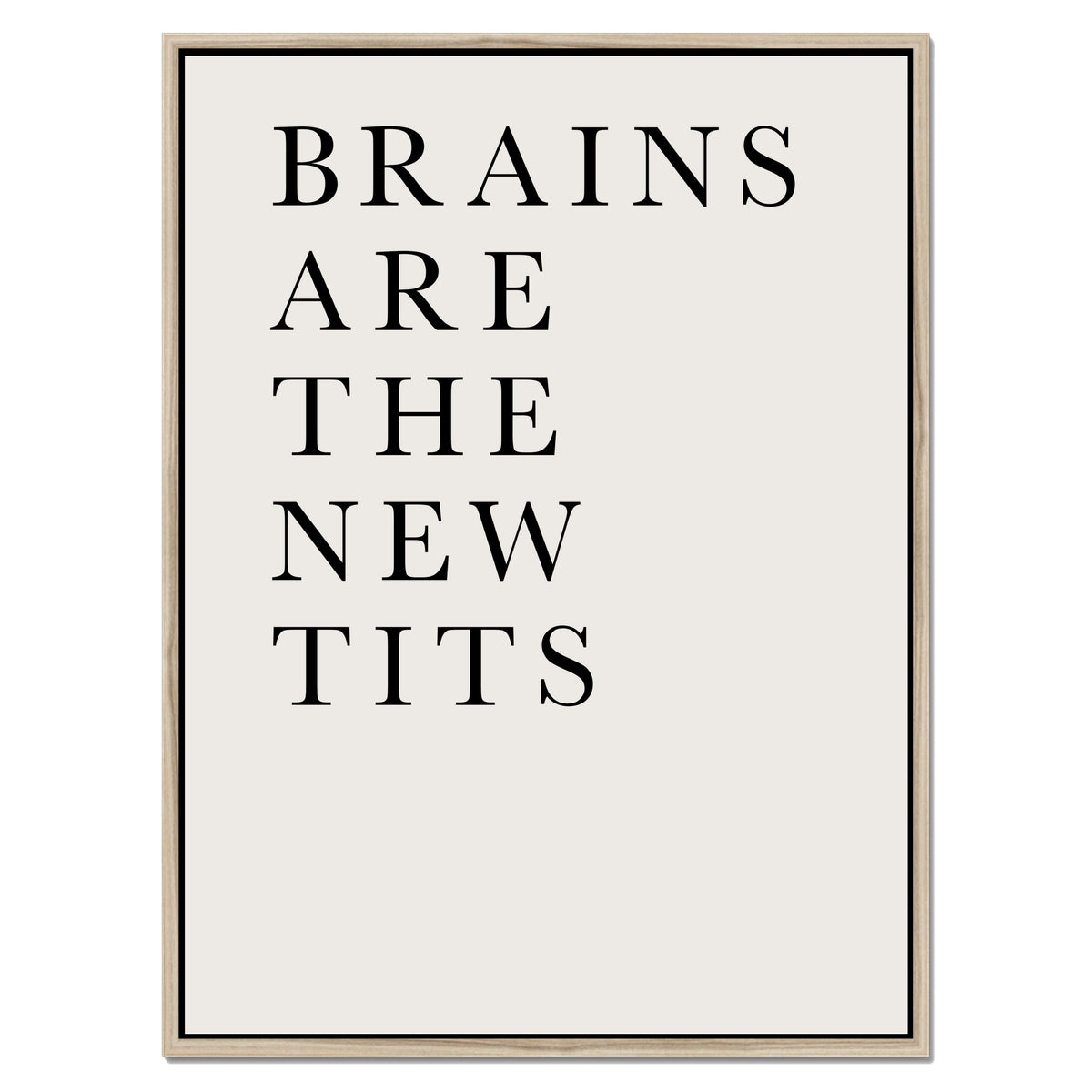 Elmwood Axis Typography Canvas Wall Art — gallery image 45