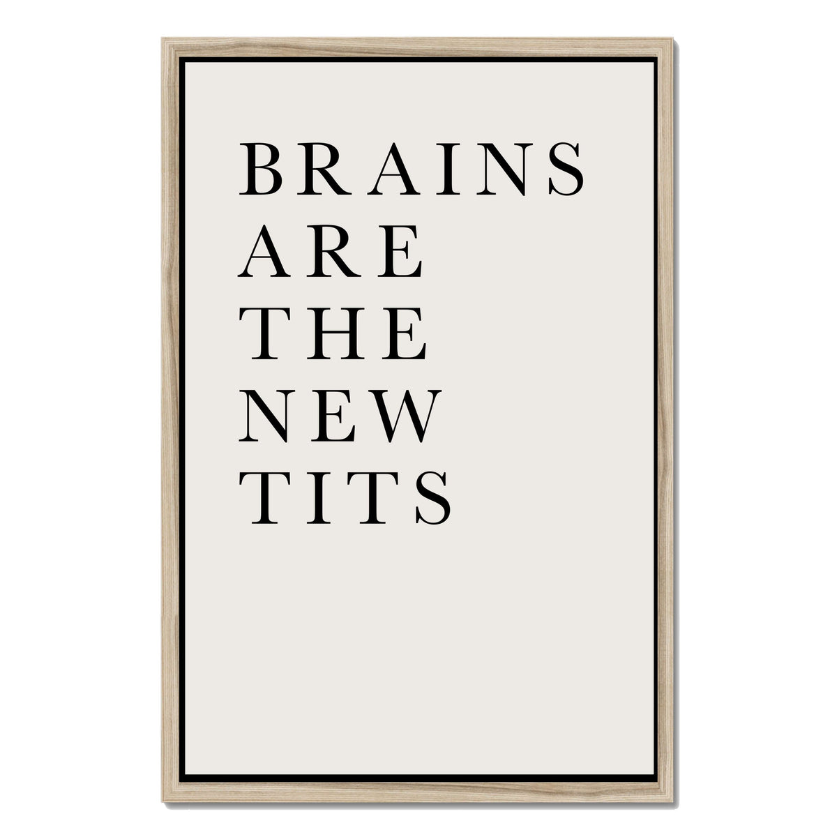 Elmwood Axis Typography Canvas Wall Art — gallery image 44