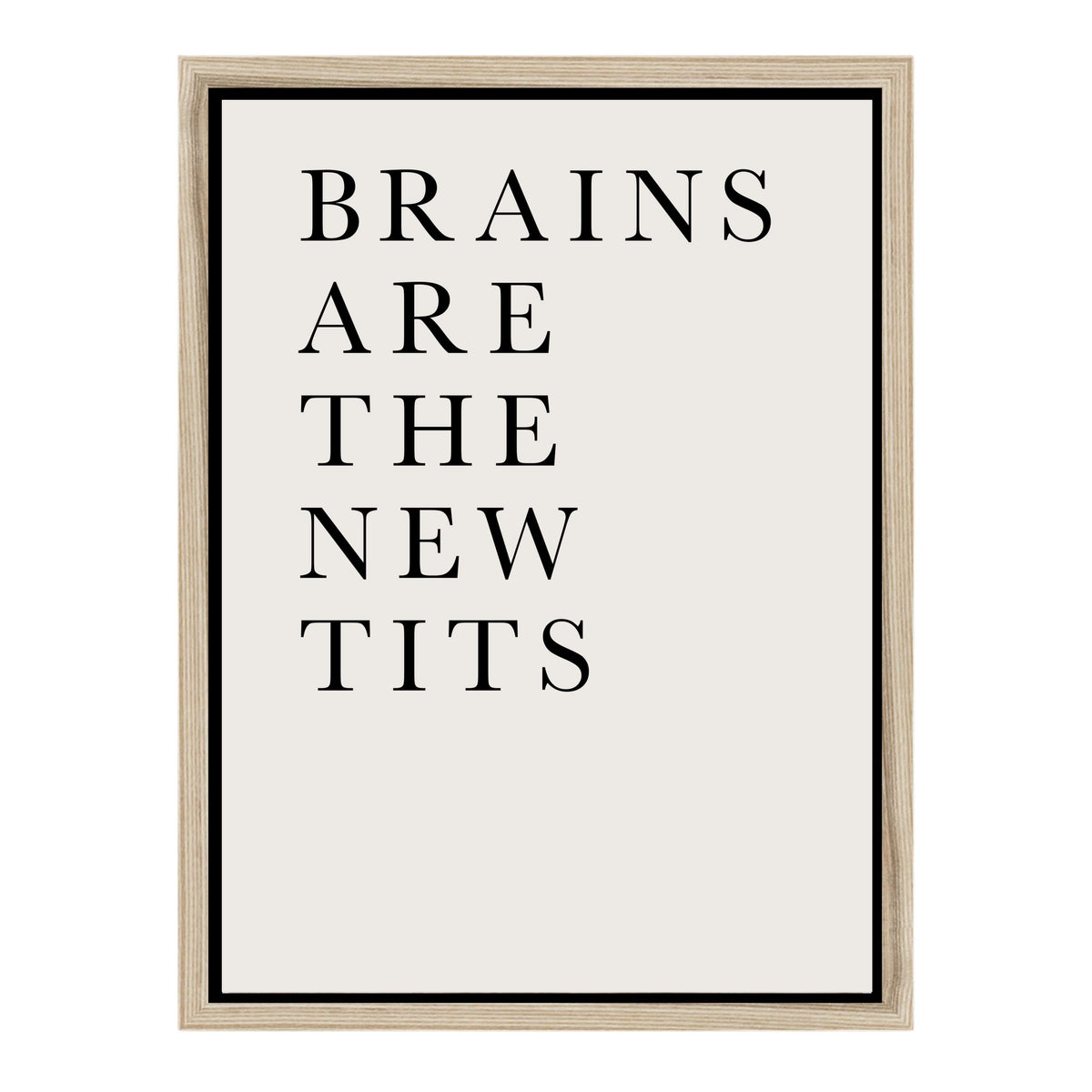 Elmwood Axis Typography Canvas Wall Art — gallery image 43