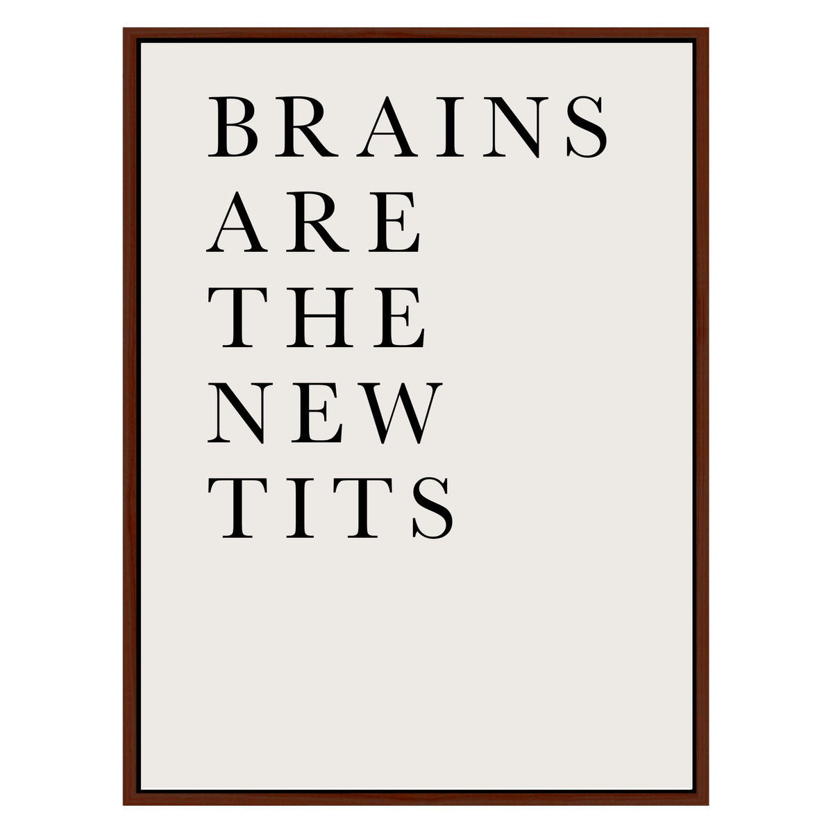 Elmwood Axis Typography Canvas Wall Art — gallery image 34